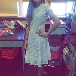 white dress